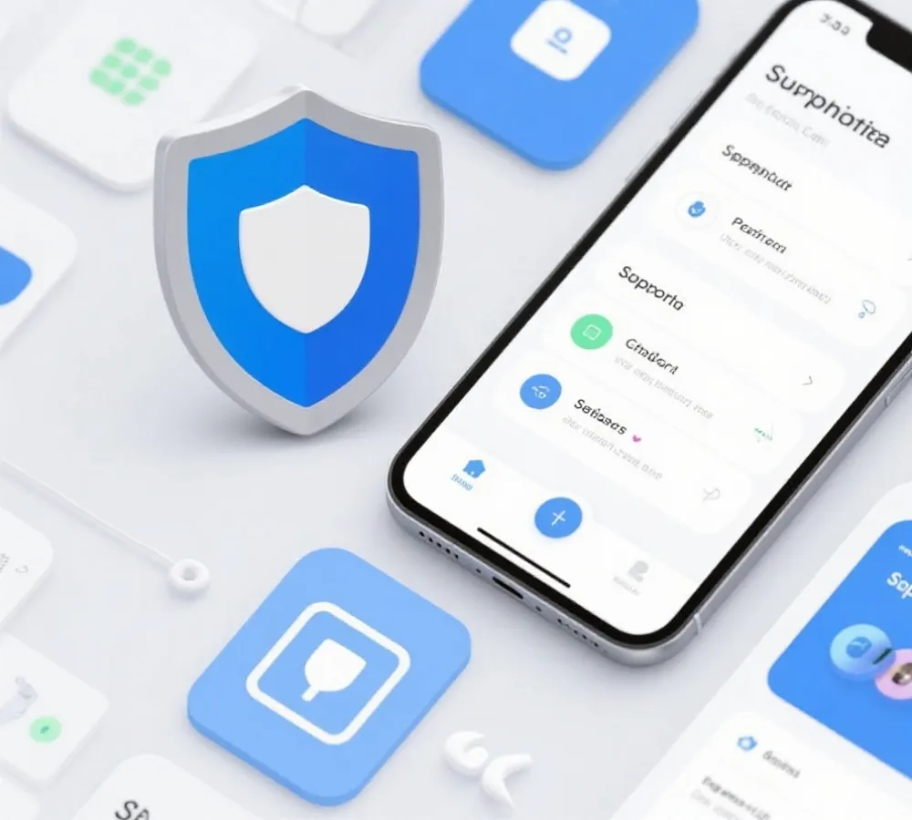 账户安全与移动端支持示意图