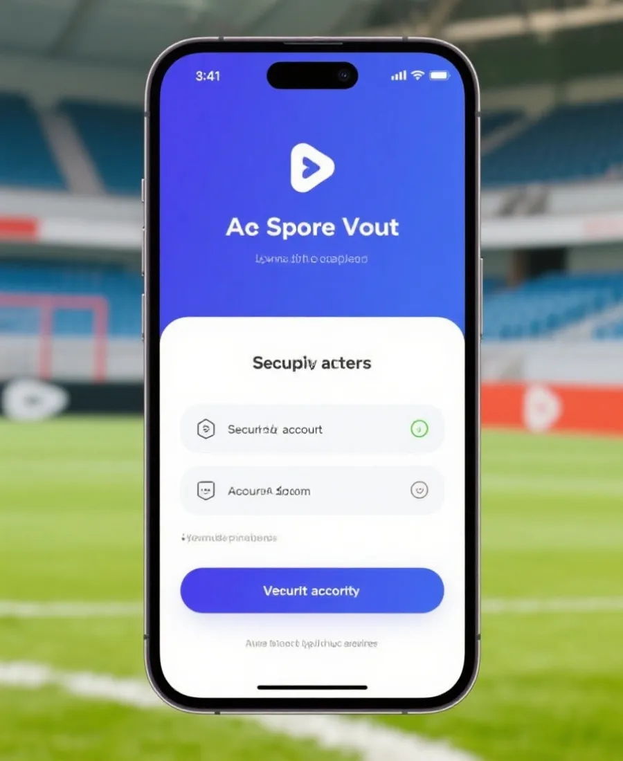 电子足球开户注册与安全验证流程示意图